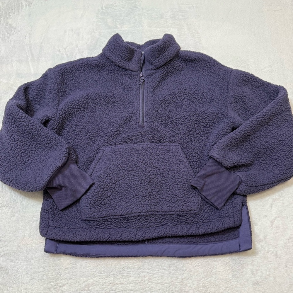 All in Motion Kids' Fleece Pullover - Dark Purple